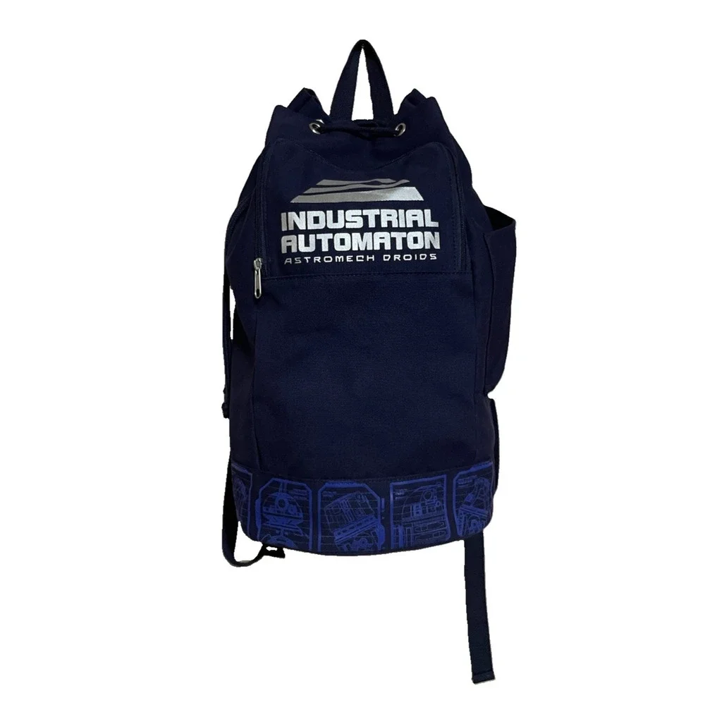 Star Wars Galaxy's Edge Droid Depot Industrial Automaton Blue Backpack Park Bag